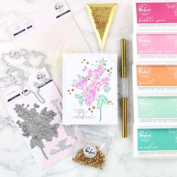 Pinkfresh Studio Clear Stamp Set 4"X6" Always Smiling*