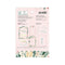 P13 Flowerish Ephemera Cardstock Die-cuts 12 pack  Frames & Words*