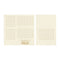 P13 Flowerish Light Chipboard Shaker Base 6"X8" Rattan Box*