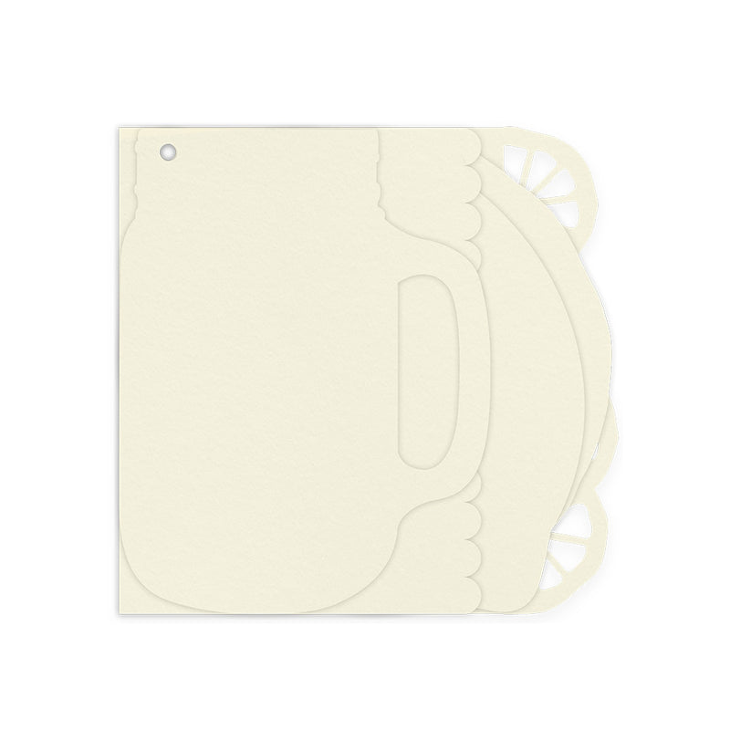 P13 Light Chipboard Album Base 6"X6" Mix and Match, P13 Fresh Lemonade*