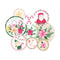 P13 Santa's Workshop Double-Sided Cardstock Tags 9 pack