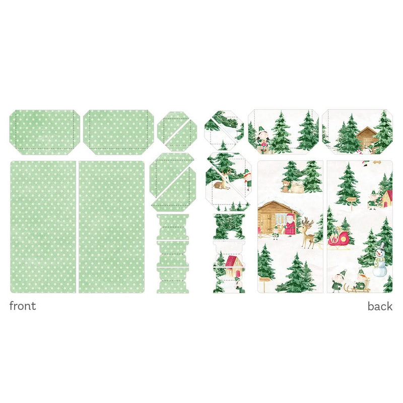 P13 Travel Journal Elements Set 33 pack  Santa's Workshop*