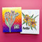 Simon Hurley create. Photopolymer Stamp 6"X9" Heartfelt Blooms