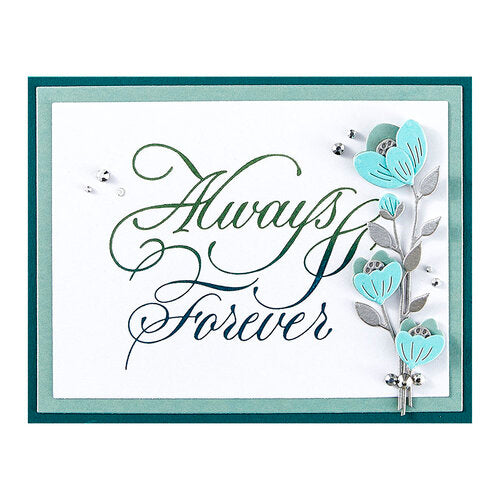 Spellbinders BetterPress Press Plate By Paul Antonio Always & Forever