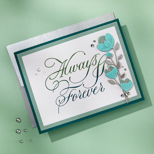 Spellbinders BetterPress Press Plate By Paul Antonio Always & Forever