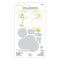 Spellbinders Glimmer Hot Foil Plate & Die Set Party Balloons Bouquet*