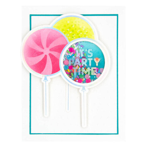 Spellbinders Glimmer Hot Foil Plate & Die Set It's My Party*