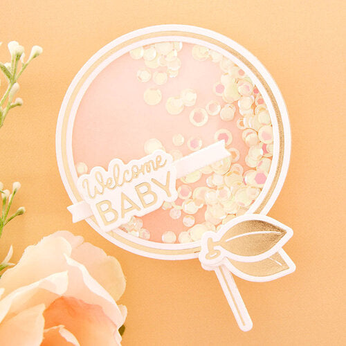 Spellbinders Glimmer Hot Foil Plate & Die Set It's My Party*