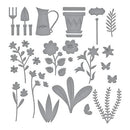 Spellbinders Etched Dies By Tina Smith Botanical Solarium, Windows With A View*