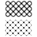 Sizzix Clear Stamps Set By 49 and Market 2/Pkg - Tartan