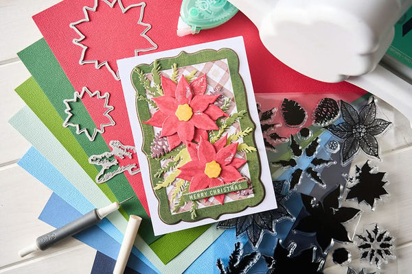 Sizzix Clear Stamps Set By 49 and Market 2/Pkg - Tartan