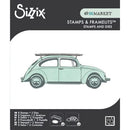 Sizzix Clear Stamps Set By 49 and Market 8/Pkg w/2 Framelits - Journey Home