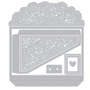 Sizzix Thinlits Die Set By 49 and Market 10/Pkg - Laced Folio