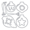 Sizzix-Ready Baubles Clear Stamp Set w/ Framelits