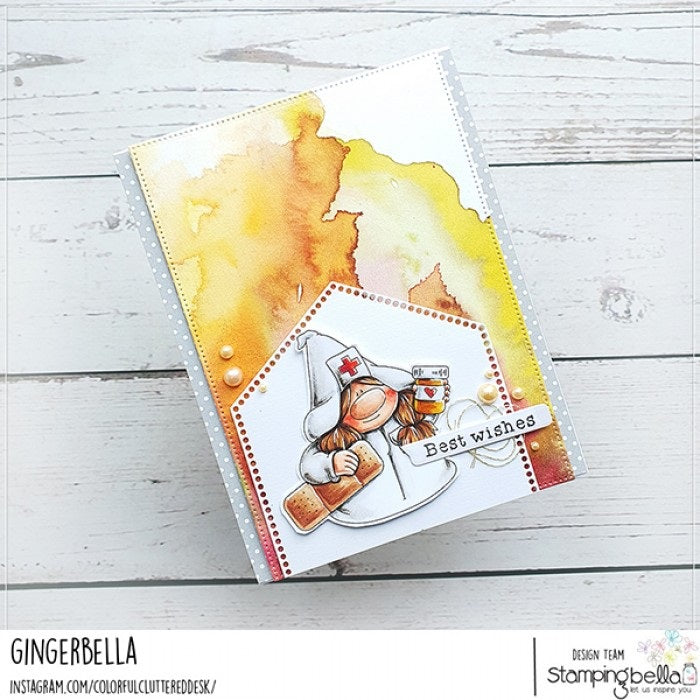 Stamping Bella Cling Stamp - Gnome Nurse*