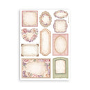 Stamperia A5 Washi Pad 8/Pkg - Romance Forever