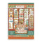 Stamperia A5 Washi Pad 8/Pkg - Art of Travelling