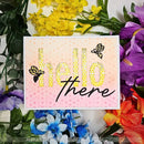Picket Fence Studios Stencil 6"x 8" - Polka Dot Scarf*
