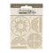 Stamperia Decorative Chips 5.5"x 5.5" - Fortune - Numbers