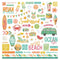 PhotoPlay Salt & Sea Stickers 12"X12" Elements