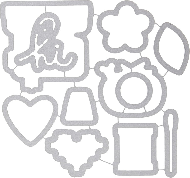 Paper Smooches Wise Dies - Needle Little Love Icons