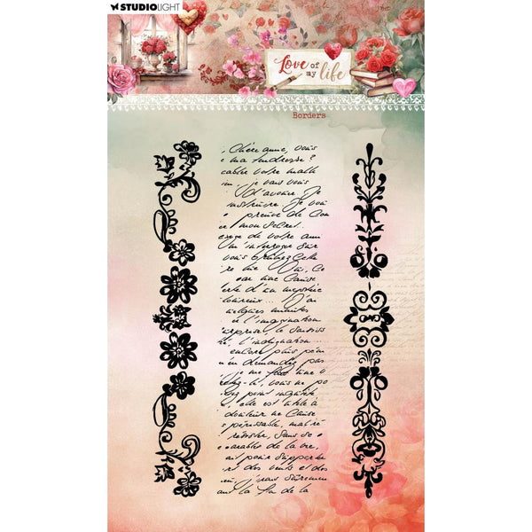 Studio Light Love Of My Life Stamp Nr. 777, Borders