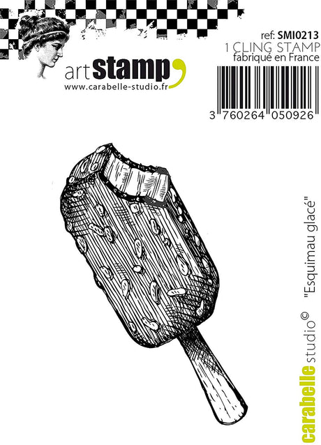 Carabelle Studio Cling Stamp - Ice Cream Treat  LIMIT 1 PER ORDER
