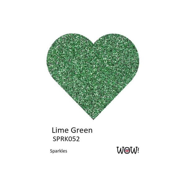WOW! Sparkles Glitter 15ml - Lime Green