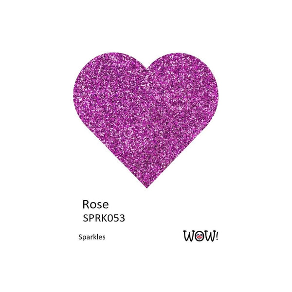 WOW! Sparkles Glitter 15ml - Rose