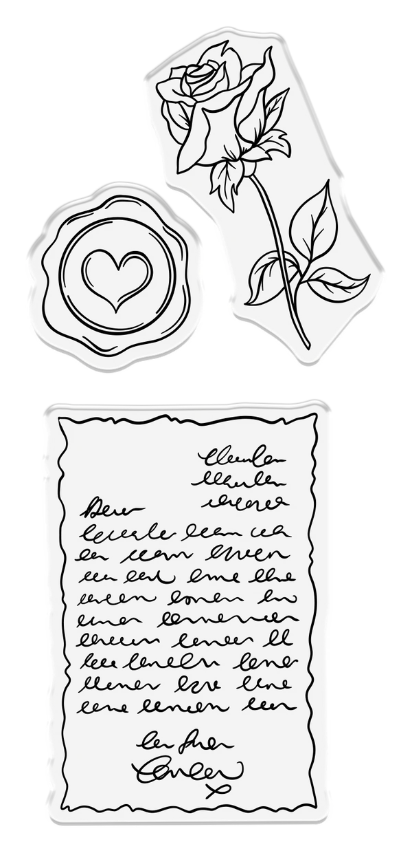 Sara Signature Age Of Elegance Stamp & Die Love Letter*