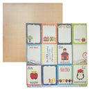 Simple Stories 12"x 12" Double-Sided Cardstock - Elementary - Flash Cards