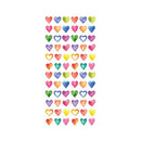 Paper House Decorative Stickers Bright Hearts