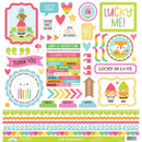 Doodlebug This & That Cardstock Stickers 12"X12" (30.5cm x 30.5cm)  Over The Rainbow*