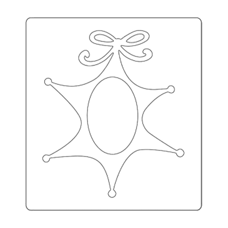 Sizzix Bigz Die - Ornament, Star  LIMIT 1 PER ORDER