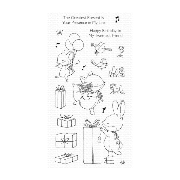 My Favorite Things Clear Stamps 4"x 8" - Greatest Present