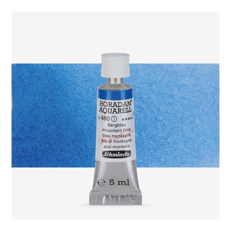 Schmincke Horadam Aquarell Watercolour Paint 5ml - S1 - Mountain Blue