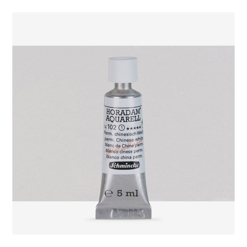 Schmincke Horadam Aquarell Watercolour Paint 5ml - S1 - Permanent Chinese White