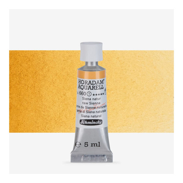 Schmincke Horadam Aquarell Watercolour Paint 5ml - S1 - Raw Sienna