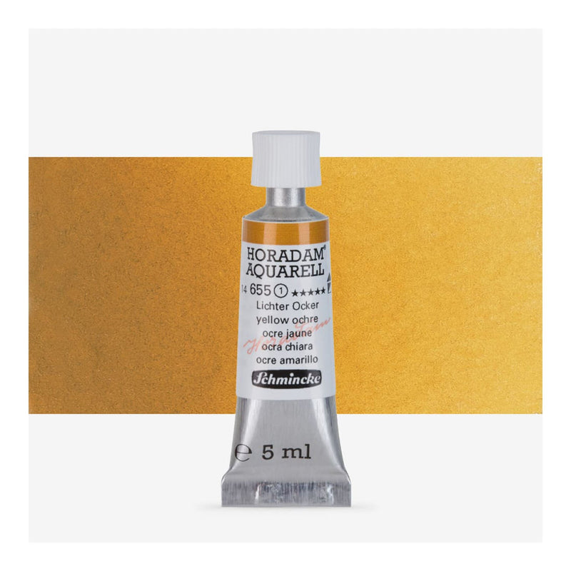 Schmincke Horadam Aquarell Watercolour Paint 5ml - S1 - Yellow Ochre