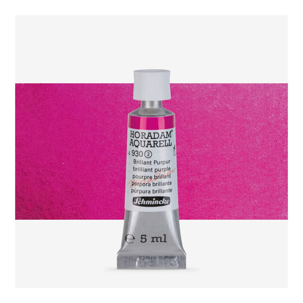 Schmincke Horadam Aquarell Watercolour Paint 5ml - S2 - Brilliant Purple