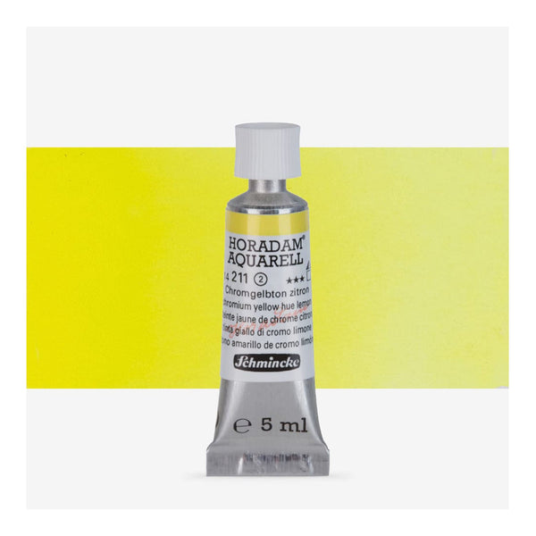 Schmincke Horadam Aquarell Watercolour Paint 5ml - S2 - Chromium Yellow Hue Lemon