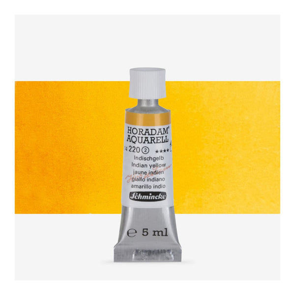 Schmincke Horadam Aquarell Watercolour Paint 5ml - S2 - Indian Yellow