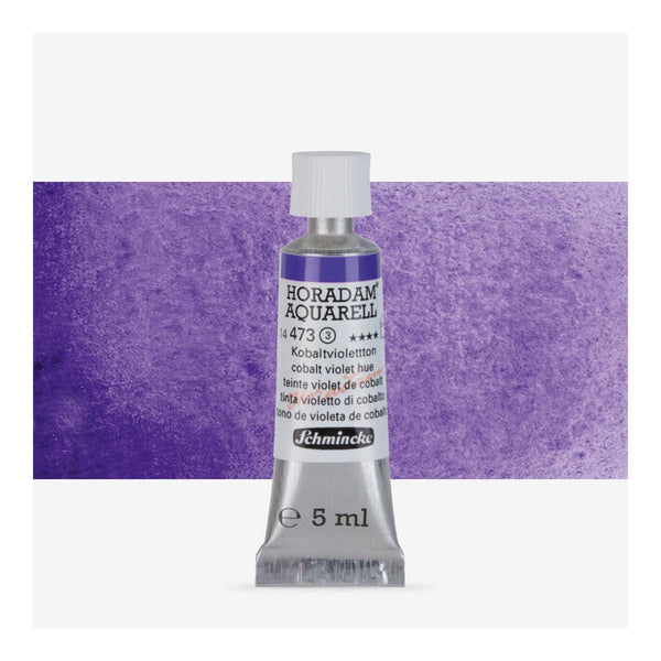 Schmincke Horadam Aquarell Watercolour Paint 5ml - S3 - Cobalt Violet Hue