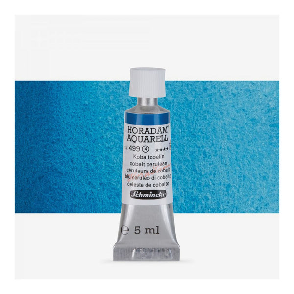 Schmincke Horadam Aquarell Watercolour Paint 5ml - S4 - Cobalt Cerulean