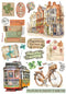 Stamperia A5 Washi Pad 8/Pkg - Art of Travelling