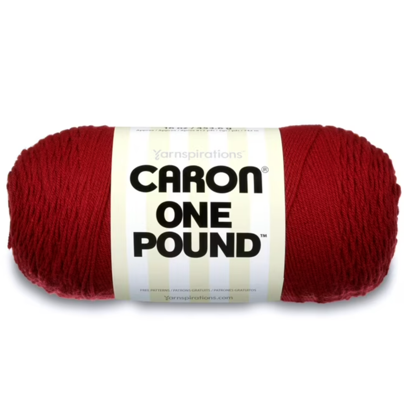 Caron One Pound Yarn - Claret