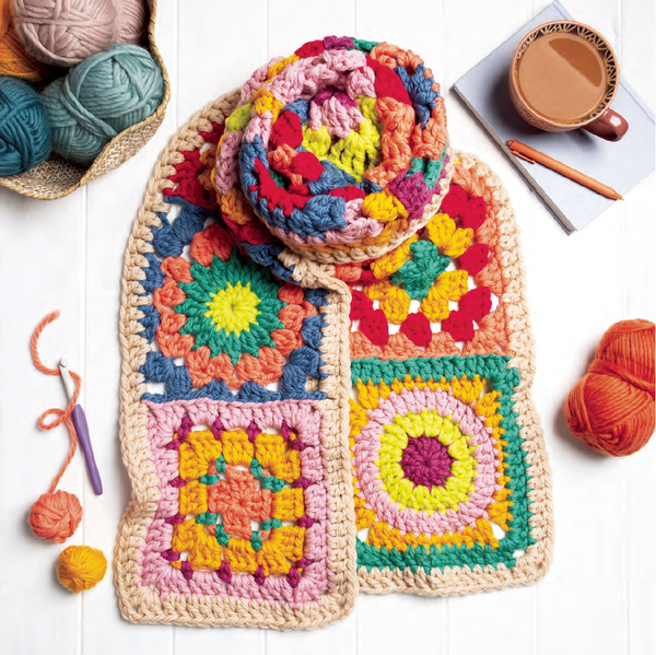 Search Press Complete Guide to Granny Squares by Claire Montgomerie