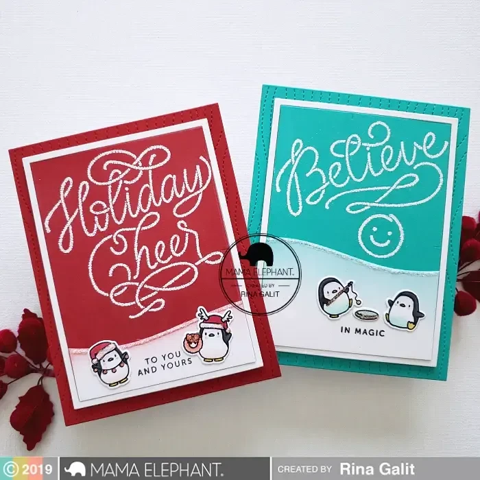Mama Elephant - Creative Cuts Dies - Little Penguin Agenda*