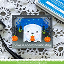 Lawn Cuts Custom Craft Die Shadow Box Card Halloween Add-On*