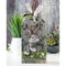 Tim Holtz Cling Stamps 7"x 8.5" - Mr. Rabbit